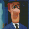 Postman Pat Movie Character Diamond Painting