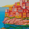 Sardinia Buildings Art Diamond Painting