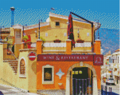 Sardinia Streets Diamond Painting