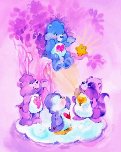 Share Bear With Care Bears Diamond Painting