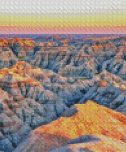 South Dakota Badlands Diamond Painting