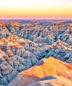 South Dakota Badlands Diamond Painting