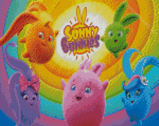 Sunny Bunnies Diamond Painting