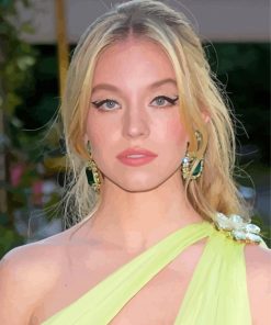 Sydney Sweeney Actress Diamond Painting