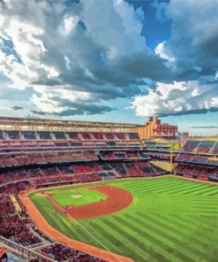 Target Field Diamond Painting