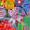 The Four Antipodes By Hundertwasser Diamond Painting