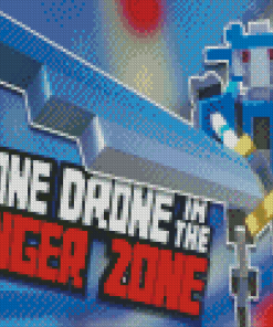 Clone Drone In The Danger Zone Diamond Painting