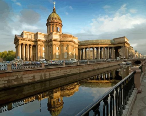 The Kazan Cathedral Russia Diamond Painting