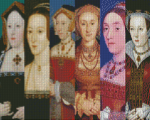 The King Henry VIII Six Wives Diamond Painting