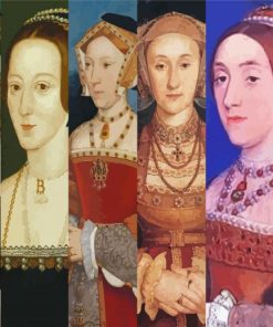 The King Henry VIII Six Wives Diamond Painting