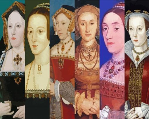 The King Henry VIII Six Wives Diamond Painting