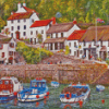 The Lynmouth Harbour Diamond Painting