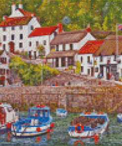 The Lynmouth Harbour Diamond Painting