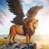 The Winged Lion Diamond Painting