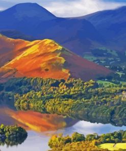 UK Cumbria Landscape Diamond Painting