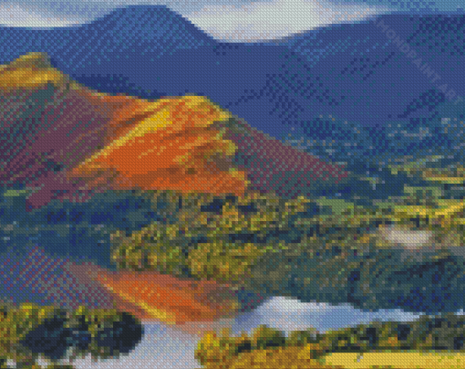 UK Cumbria Landscape Diamond Painting