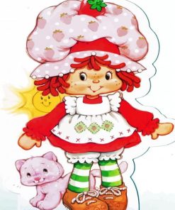 Vintage Strawberry Shortcake Diamond Painting