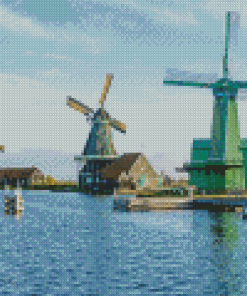 Zaanse Schans Diamond Painting