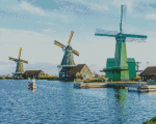 Zaanse Schans Diamond Painting