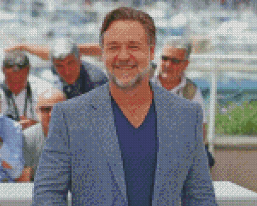 Aesthetic Russell Crowe Diamond Painting