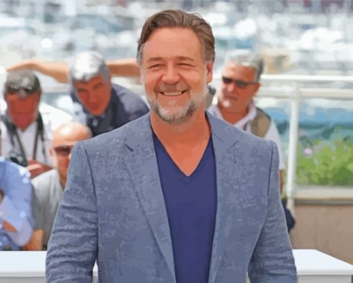 Aesthetic Russell Crowe Diamond Painting