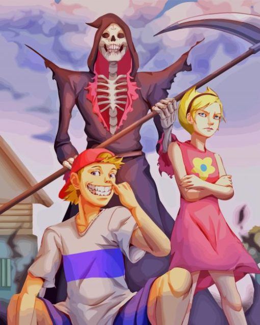 Aesthetic Grim Adventures Diamond Painting