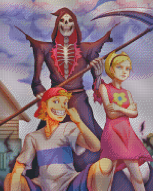 Aesthetic Grim Adventures Diamond Painting