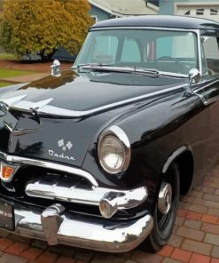 Black 1956 Dodge Diamond Painting