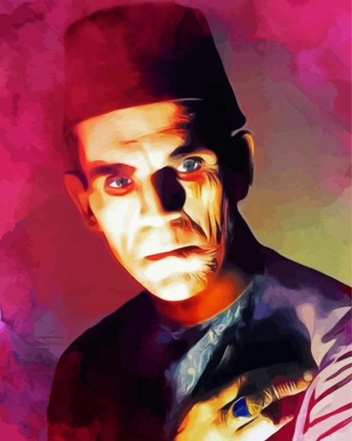 Cool Boris Karloff Diamond Painting