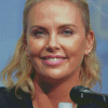 Cool Charlize Theron Diamond Painting