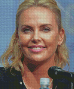 Cool Charlize Theron Diamond Painting