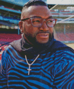 Cool David Ortiz Diamond Painting