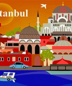 Cool Istanbul Turkey Diamond Painting