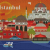 Cool Istanbul Turkey Diamond Painting