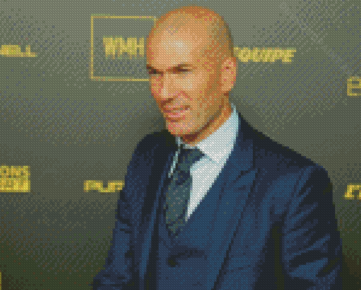 Inedine Zidane Diamond Painting