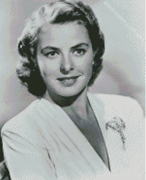 Ingrid Bergman Diamond Painting