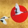 Japanese Cranes Diamond Painting