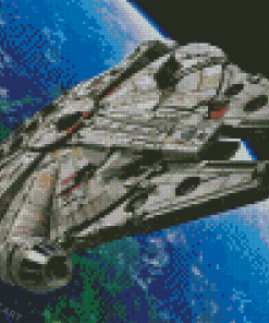 Millennium Falcon Diamond Painting