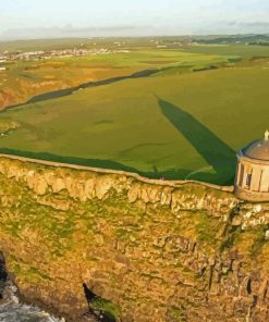 Mussenden Temple In Ireland Diamond Painting