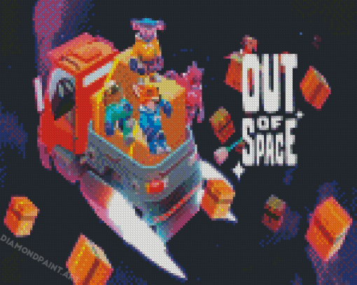 Out Of Space Poster Diamond Painting