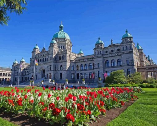 Provincial Parliament Victoria Diamond Painting