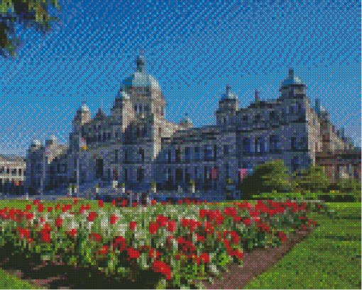 Provincial Parliament Victoria Diamond Painting