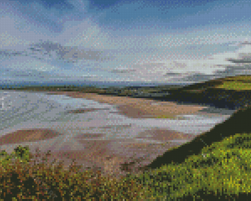 Rossnowlagh Landscape Diamond Painting