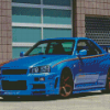 Skyline Gtr Art Diamond Painting