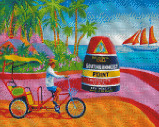 Southernmost Point Diamond Painting