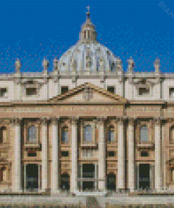 St Peters Basilica Vatican Rome Diamond Painting