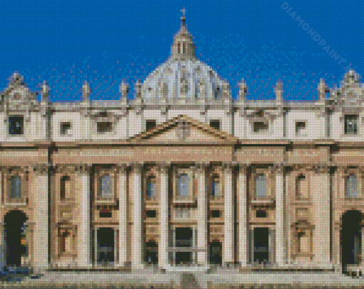 St Peters Basilica Vatican Rome Diamond Painting