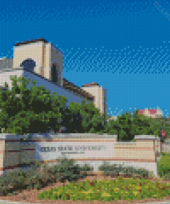 Texas State University View Diamond Painting