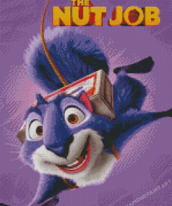 The Nut Job Cartoon Diamond Painting