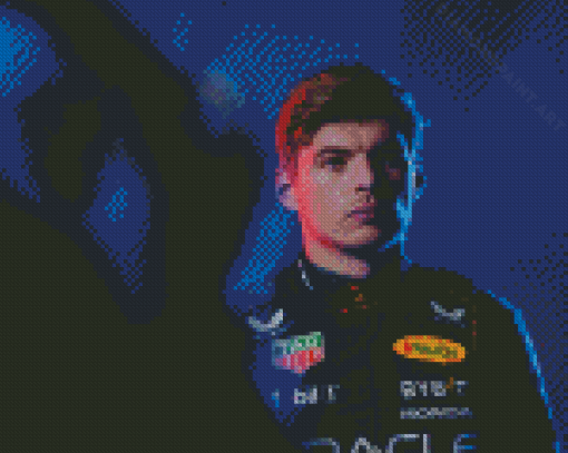 The Belgian Racer Max Verstappen Diamond Painting